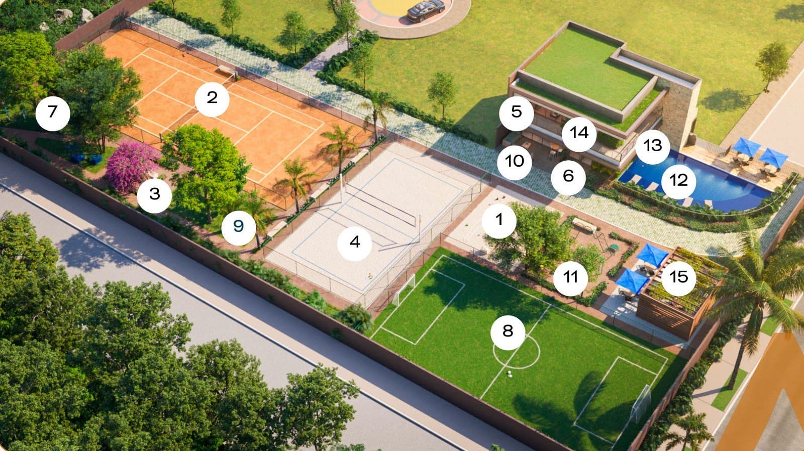 Plantas Pontall Private Club Houses