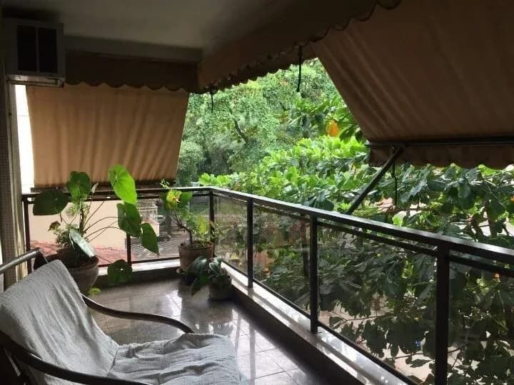 Apartamento em Laranjeiras 4 Quartos Rua Marquês de Pinedo 206m2 — pronto para morar em Laranjeiras