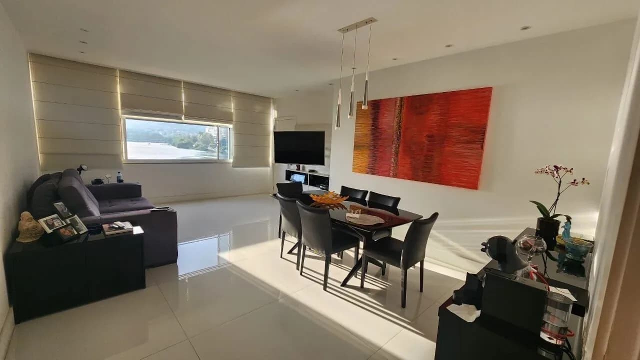 Apartamento na Lagoa 3 Quartos Avenida Epitácio Pessoa 110m2 — pronto para morar em Lagoa